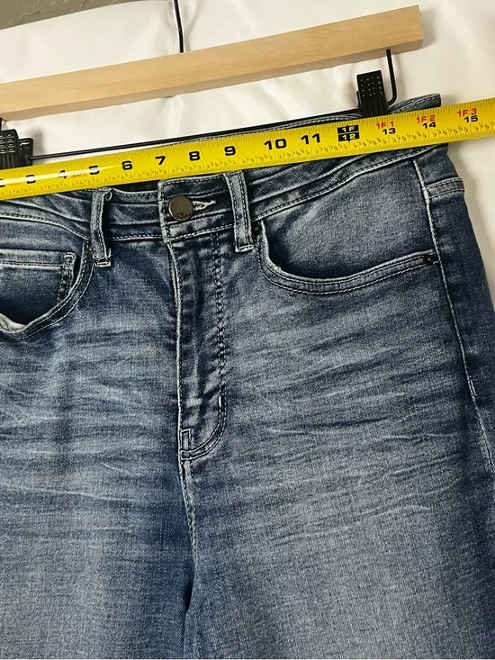 BKE Women's Billie slim fit high rise super flare jeans 28x35.5 - Picture 8 of 14